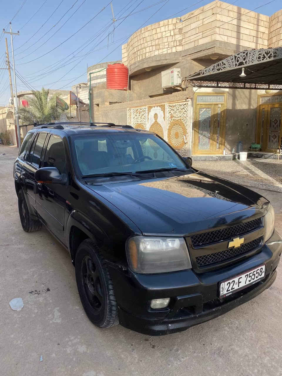 تريل بلايزر 2007 LTZ
مكينه قبل اسبوع شادها قبق ابيض
تبريد شغال نقص بس غاز لان توني مبدل مكينه
حدادة نص عمر كهربائيات شغاله
منظومه زنون 
95 وبيها مجال
البصرة شط العرب الجزيرة
*********** البصرة, العراق
