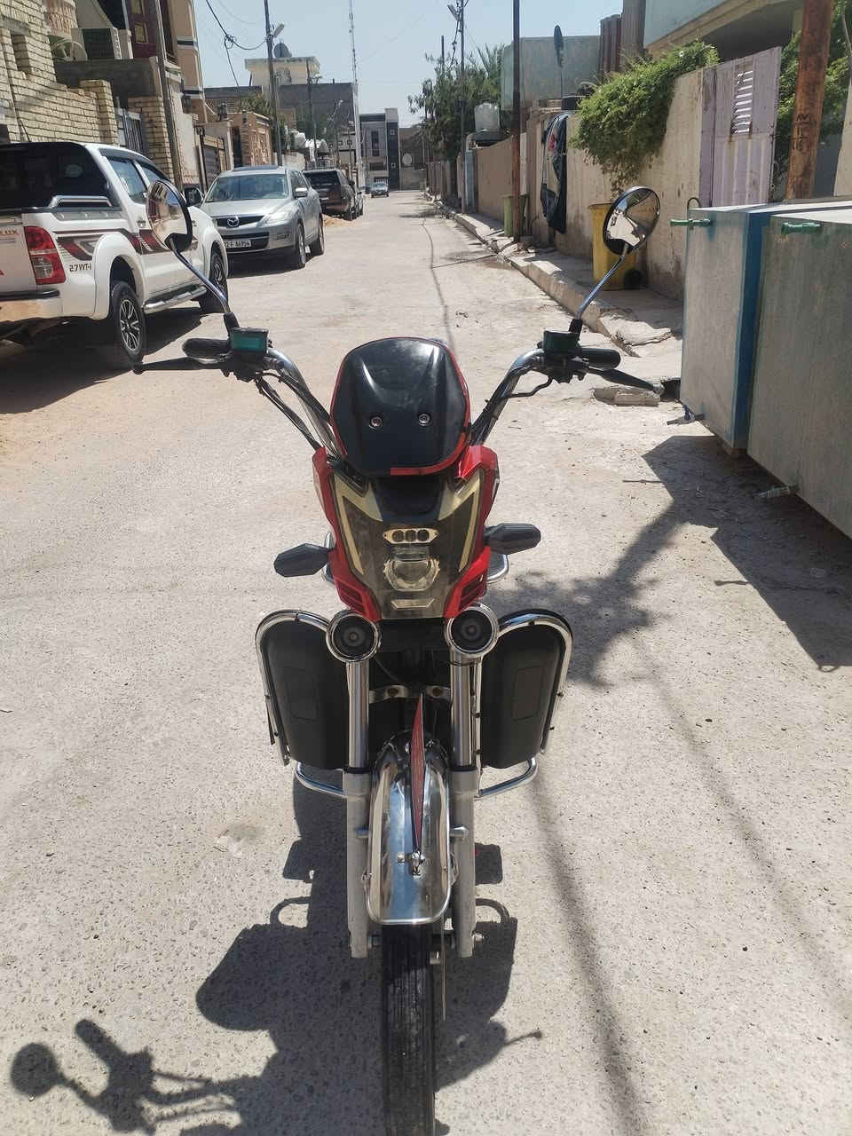 دراجة للبيع موديل 24بطاريات عل الفحص كهربايات شقالة دراجة نضيفة مابيهة كل نقص سعر  380وبي مجال ***********
