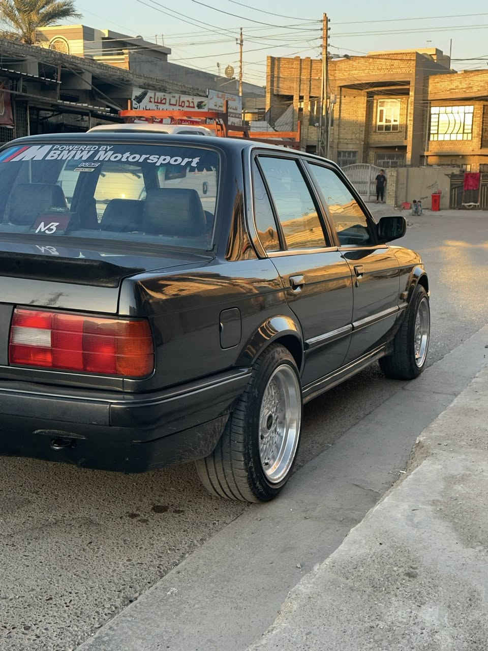 سلام عليكم E30. مكينه مفتوح وارد ياباني سياره بسمي رقم نكليزي مكفوله كفاله عامه اير فلو مال كصه قبل ربع تيام مبدله كير زت اف ويل BBSتو سايز مكان بغداد دوره ***********
