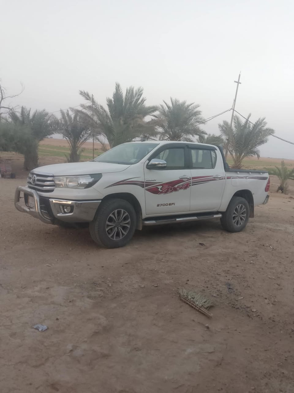 سلام عليكم رمضان كريم علينه وعليكم هايلكس موديل 2016 سعودي كير وتماتيك بصمه دعاء4+4 مكفولة كفالة عامه تحويل مباشر الهاتف ***********
