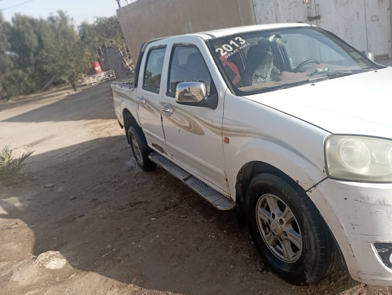 السلام عليكم
كريت ويل للبيع 2013 رقم قادسيه سنويه ساقطه مكينه و كير خير من الله مصفره هيئه و غرامات السعر 63 وبيهه مجال 
المكان الديوانيه شاميه 
الرقم  ‏‪0750 564 0576‬‏/***********
