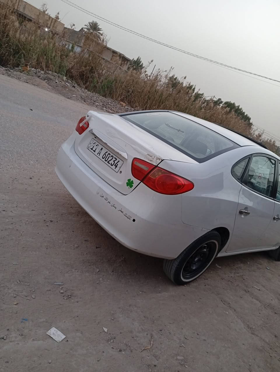 السلام عليكم 
لانترا 10 صبغ حزام حداديه تخم تاير جديد فول عدا البصمه 
مكينه بيه بخار للبيع او المراوس عارضه 95وبيه مجال مكاني بابل ***********
