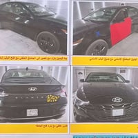 النترا 23 بدون لوحات وارد امريكي  مكينه 2000 دوش الحادث والسونار موضح ...