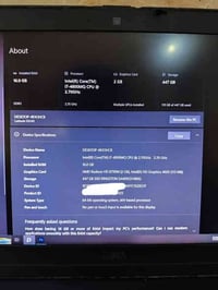 i7 جيل4 • 16 جيجا رام • 512 جيجا SSD