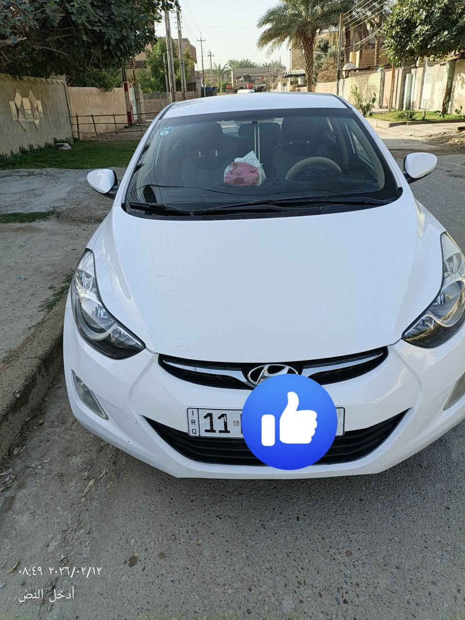 النترا 2014خليخي بأسمي رقم انكليزي بغداد هزه جديدة كير ومحرك 1800خيرمن الله كشر نظيف لا بيه الضربه والمعجون بيها صبغ بسيط من أثر شخوط بيها رصعات سياره حلوه مدوشمه أرضية وتلبيسه كشنات السعر 125بيه مجال أن شاء الله ***********مكان بغداد المحمودية
