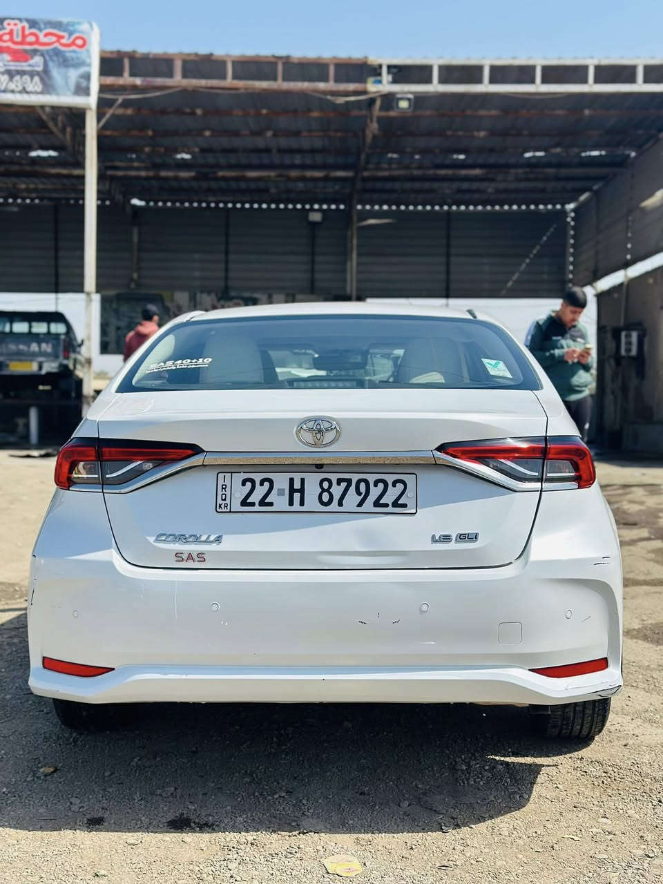 #سلام_عليكم
للبيع كورلا 2023 بانزين ساز رقم اربيل
فول مواصفات ماشية 51 الف
محرك 1800 بانزين✅

بصمة+دخول ذكي✅

نظام ترحيب عند الاقتراب✅

حساس امامي خلفي✅

كيجات دجتل شاشة✅

شاشة نظام كاربلاي✅

نظام قيادة (eco_sport)✅

مانع انزلاق✅

حساس اطارات✅

ملاحظة/ بيها طخة بجاملغ الخلف سائف ممصلحة وطخة بقبق الجنطة مثل ما موضحة بصورة 
السعر/ ١٧٣ وبيها مجال المكان بغداد 
للأستفسار الأتصال على /***********
