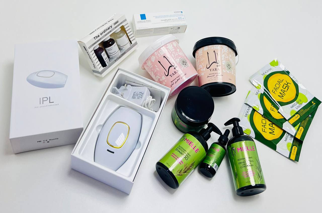 عرض النظافـة Skin & Body Care
 + جهاز ليزر IPL 🎀🧴🚿 
يشمـل كولشي يخص العناية بلبشرة والشعر والجسم + هدية مقدمـة من متجرنـا 🎁🛁
• جهاز الليزر المنزلي ipl الأصلـي يحتوي على  نص مليون ومضة ضوئية يزيل الشعر بشكل نهائي وبدون اي الم ليزر ثلجي بارد ❄
من اول شهر تبين نتائج أكثر من شخص يگدر يستخدمة ويعتبر حل مثالي للتخلص من الشعر
• سيرومات اوردنري الثلاثية الكندية  لعلاج كافة مشاكل البشرة من كلف تصبغات مسام حبوب هالات تحت العين هل سيرومات معجزة + مرمم ومرطب سيكا بلاست 🇫🇷
• بكج كامل للشعـر بكج ميلي الأمريكي الأصلي بالروز ماري لعلاج كافة مشاكل الشعر راح ينطيج نعومة وريحة تجنن 🌷
شامبو ~ بلسم ~ ماسك ~ سيروم. 
• مقشر + صابونية يارا الحجم الكبير ✅
ضروري كل بنية تهتم بجسمها مقشر يزيل الجلد الميت وينعم بشرتج الصابونية توحد لون وتزيل تصبغات وعطرهم يخبل 💗

الكمية جداً محدودة والمنتجات أصلية وكلها بيها باركود وتجارب 🔥🤩

#Eucerin #ليزر_IPL #ترطيب_بعد_الليزر #عناية_بالبشرة #explore #العناية_اليومية #سكين_كير#اكسبلور #اكسبلور_فولو #fyp #viral #trending #foryou #foryoupage #reels #tiktoktrend #explorepage


**إذا كنت صاحب هذا الإعلان وتريد حذفه لأي سبب، رجاءا أرسل رسالة إلى الدعم الفني**