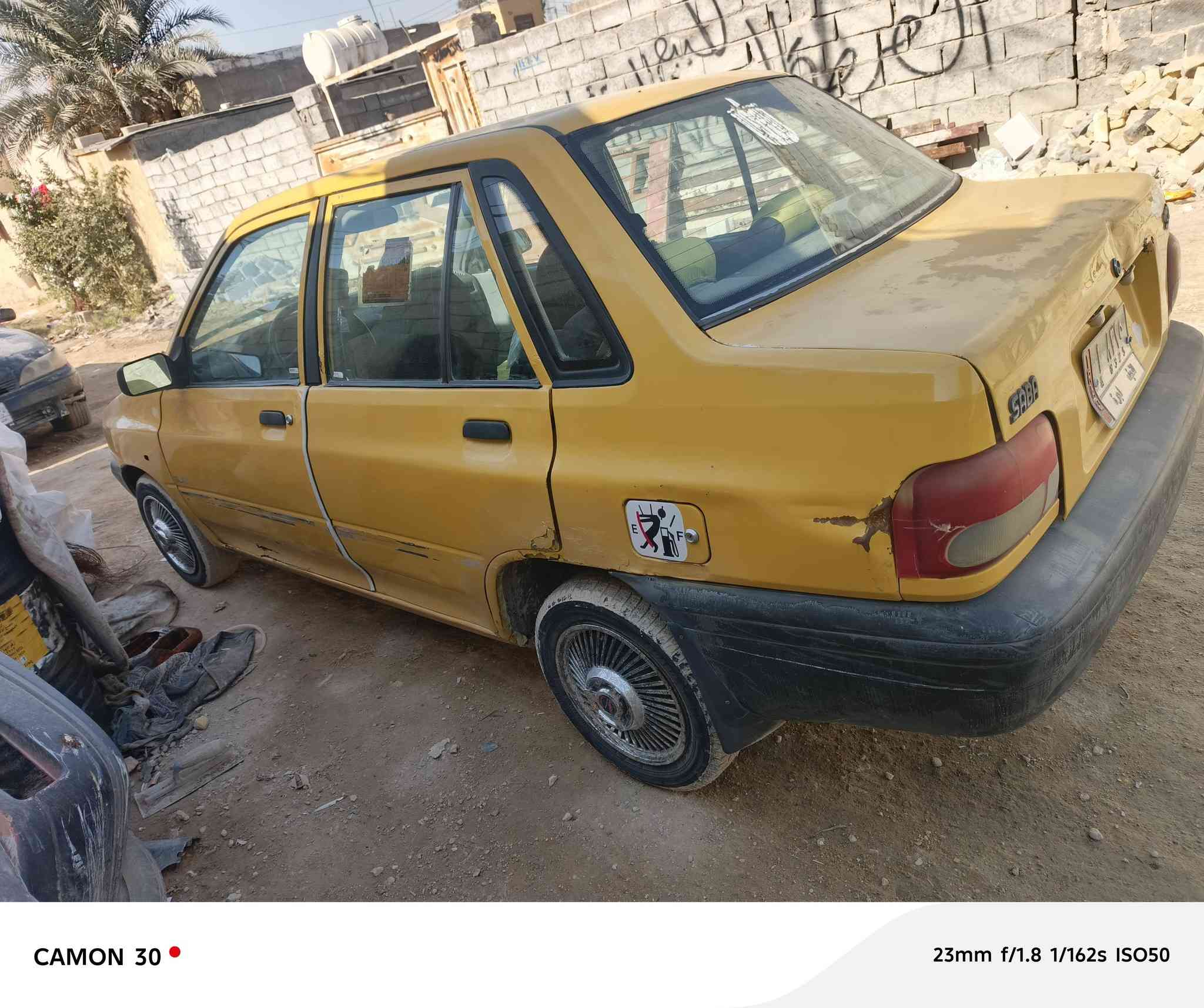 سلام عليكم سايبه موديل 11 محرك وكير نضيفات شاصي مكفول سياره جاهزه مال تكسي رقم نجف سنويه صاقطه بل 22 بدون راعي ماواصله تكفل سرقة وطلب سعر 18 عنوان نجف كوفه ***********
