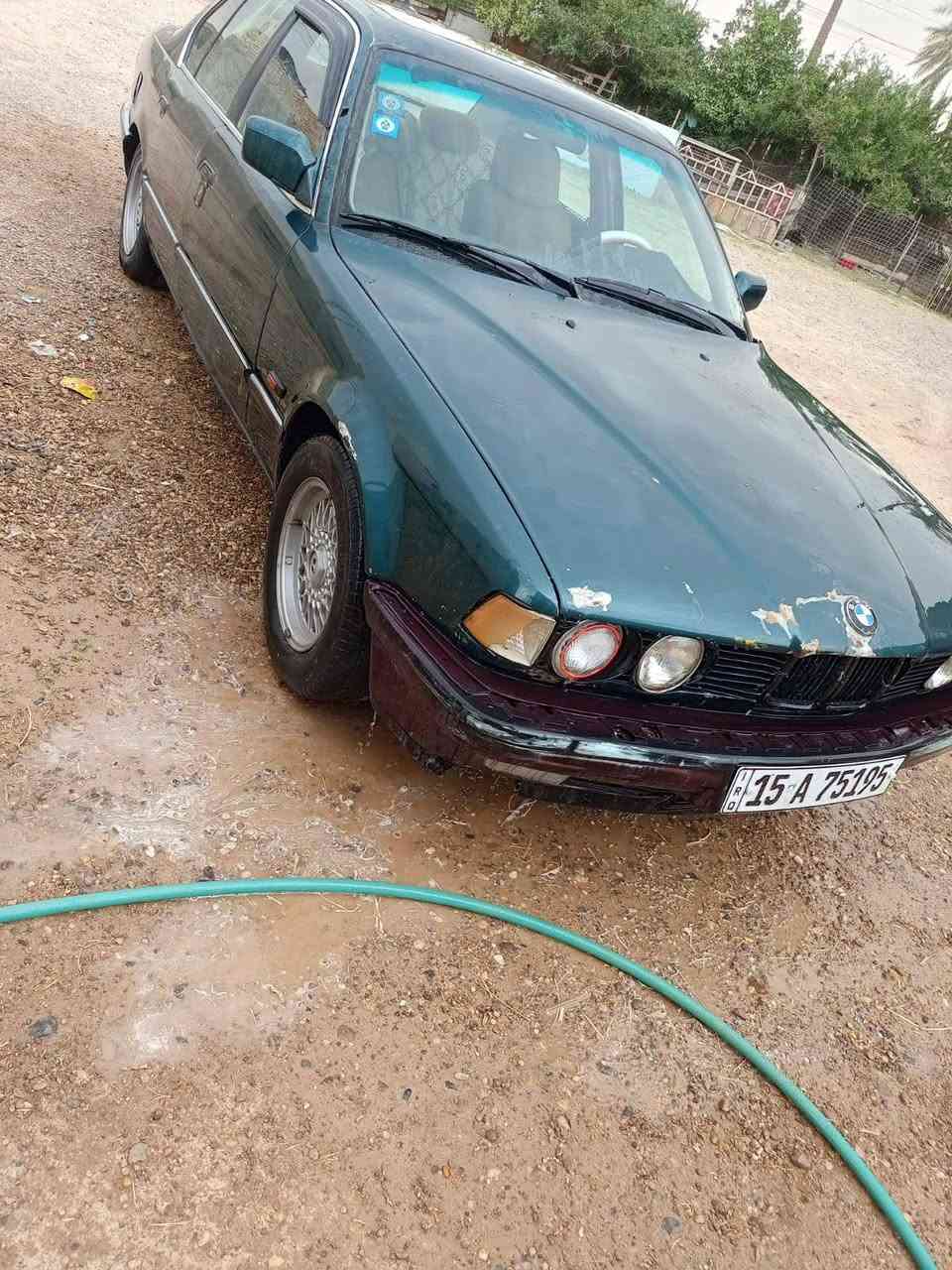 حجم 735 موديل 91 رقم انبار انكليزي تحويل ثاني يوم تبريدها كامل سياره  محرك كير مكفولات 29 بها مجال ***********
