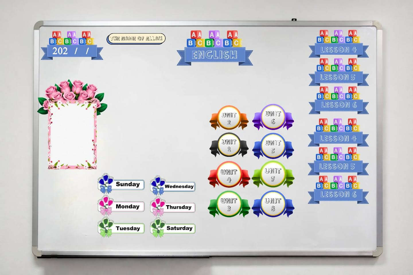 متوفر لدينا بكجات ترتيب السبورة المغناطيسية لجميع المواد الدراسية ✨
ودّعوا التعب والكتابة الطويلة…
مع باقاتنا الجاهزة، يصير الدرس أسهل، أسرع، وأكثر تنظيمًا.
✨ تصميم أنيق
✨ ترتيب واضح ومريح للطلاب
✨ أجواء تعليمية ممتعة ومميزة داخل الصف
خلّوا حصصكم أكثر تفاعلًا وجاذبية،
والشرح يصير ممتع بدون عناء ✏️📚


**إذا كنت صاحب هذا الإعلان وتريد حذفه لأي سبب، رجاءا أرسل رسالة إلى الدعم الفني**