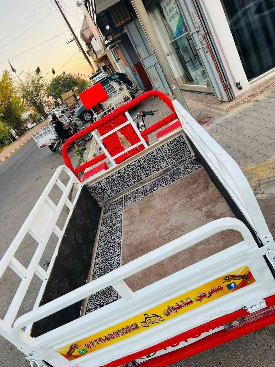 ستوته البيع  موديل 2021 أوراق كامله كفاله من التاير لتاير  كهربائيات كله شغاله محرك اخرس خير من الله تخم تاير جديد يعني متحتاج كلشي انگر سلف وطلع
 السعر  مليون 500 وبيه مجال موقع ديالى بعقوبه الشراي الاتصال على الرقم 
***********
