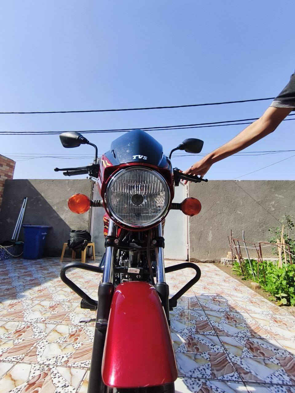 دراجة TVS زيرو امبدل دهن 3 مرات بس، أوراق السعر مليونين و 400 قضاء الحي
***********
