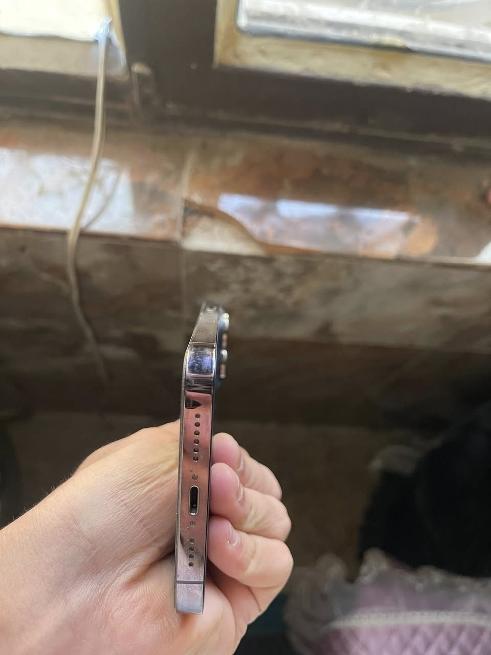 السلام عليكم ايفون ١٤ برو ماكس ذ٢٥٦ ب٩٤ وتر بروف ما مفتوح الجهاز بلادي وكارتونه ويا السعر ٩٥٠ وبي مجال مكاني بغداد ***********
