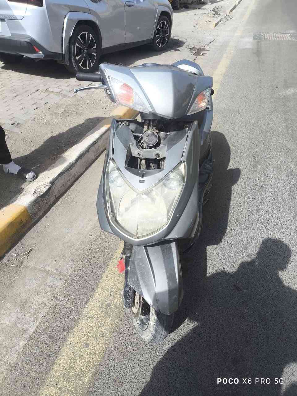 السلام عليكم شباب دراجه سكنس❤️‍🩹 فحل دراجه للبيع حلوه نظيفه العنوان جسر ديالى وهذا رقمي🙂 سعر 450 بيها مجال***********
