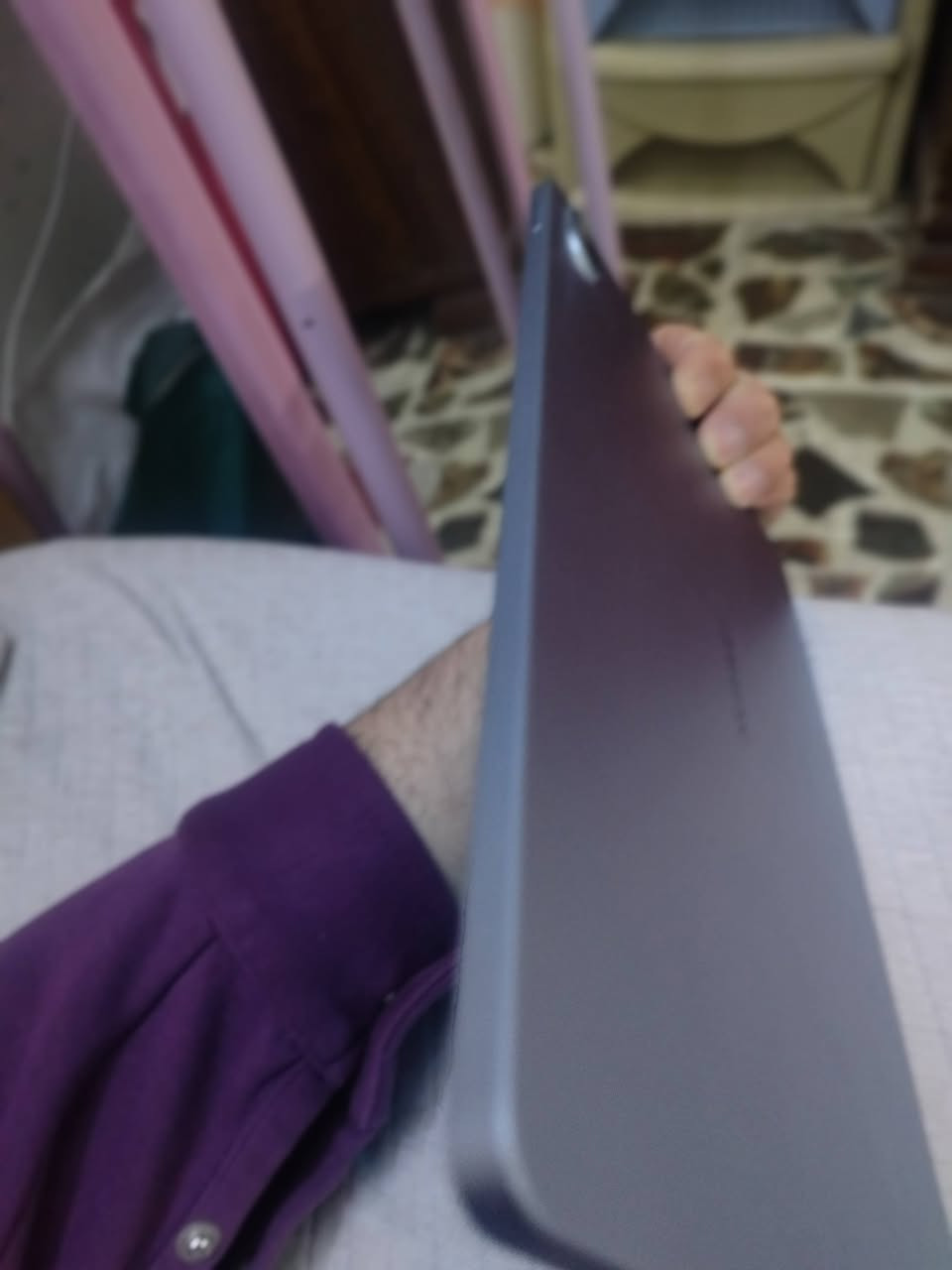 جهاز تابلتHonour Matepad 11plus
جهاز نظيف بكل تفاصيلة شواصي بطارية شاشة بصمة وجه بمواصفات كلش عالية شاشة lps lcd بدقة 1920×1200 بكسل نظام HarmonyOS 2.0 حجم البطارية 7700 ملي امبير  ذاكرة تخزين 128GB العشوائية (الرام)8GB  مكبرات صوت اربعة يمين ويسار +قلم + علبة  للاستفسار هذا يوزر الانستكرام  @10_tq_ او على الرقم ***********
