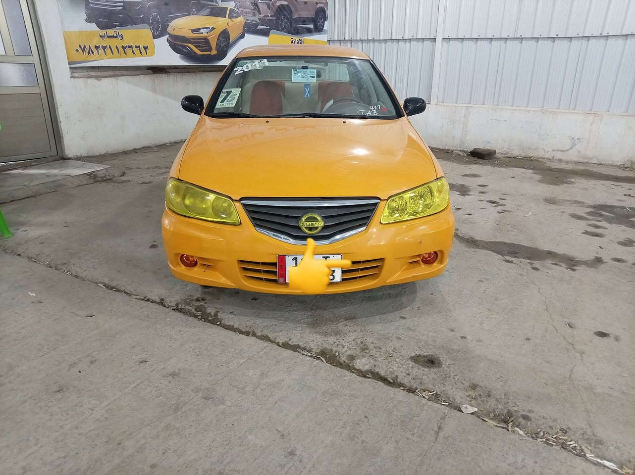 سلام عليكم للبيع موديل ١١ رقم بغداد دولي مصفره من الكراج سيارة وظع شركه كفاله ماعده شبر صبق بجاملق الخلفي ماشيه ٢٧٠ الف حقيقي سعر ١٠٢ وبيه مجال رقم *********** مكان سياره الأنبار هيت الفرات علمن تخم تاير قبل ساعه من شديته شرط ماتصرف عليه شي
