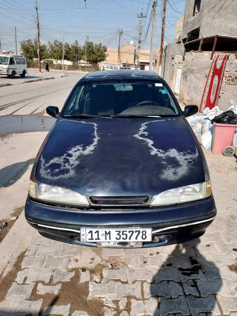 سلام عليكم ابرنس دايو للبيع موديل 95 بسمي سياره بلادي صبغ ما مصبوغه وبيه خيط تبخير عنوان سياره بغداد الحسينيه سعره 30 بيه مجال بسيط ***********
