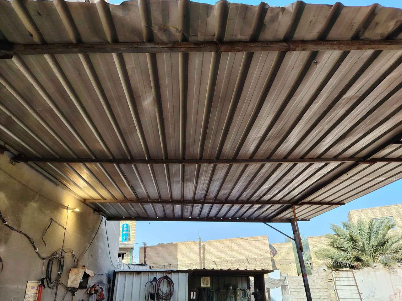 كرفان وسيقيفه للبيع
كرفان طول ٤ وعرض ٢
سقيفه
٦طول عرض ٥
حديد كله ثقيل سقيفه وكرفان وجينكو ثقيل صفر ٤
لتواصل لاتصال ع رقم  خاض مغلق
***********
