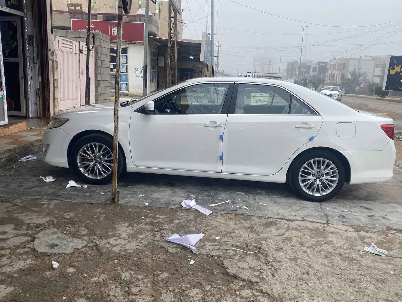 السلام عليكم
اخواني 

كامري خلجيه (2013)

محرك أربعه سلندر 

الرقم شمالي الدولي 

باسمي تحويل مباشر

السياره مكفوله فقط بارد خمس أصابع 

نص فول السياره 

عنواني الأنبار الرمادي 

سياره حيل جديده 

تريها زيرو بشرط

السعر (154)

وبيها مجال مروس او بيع 

***********

‭0773 378 1061‬
