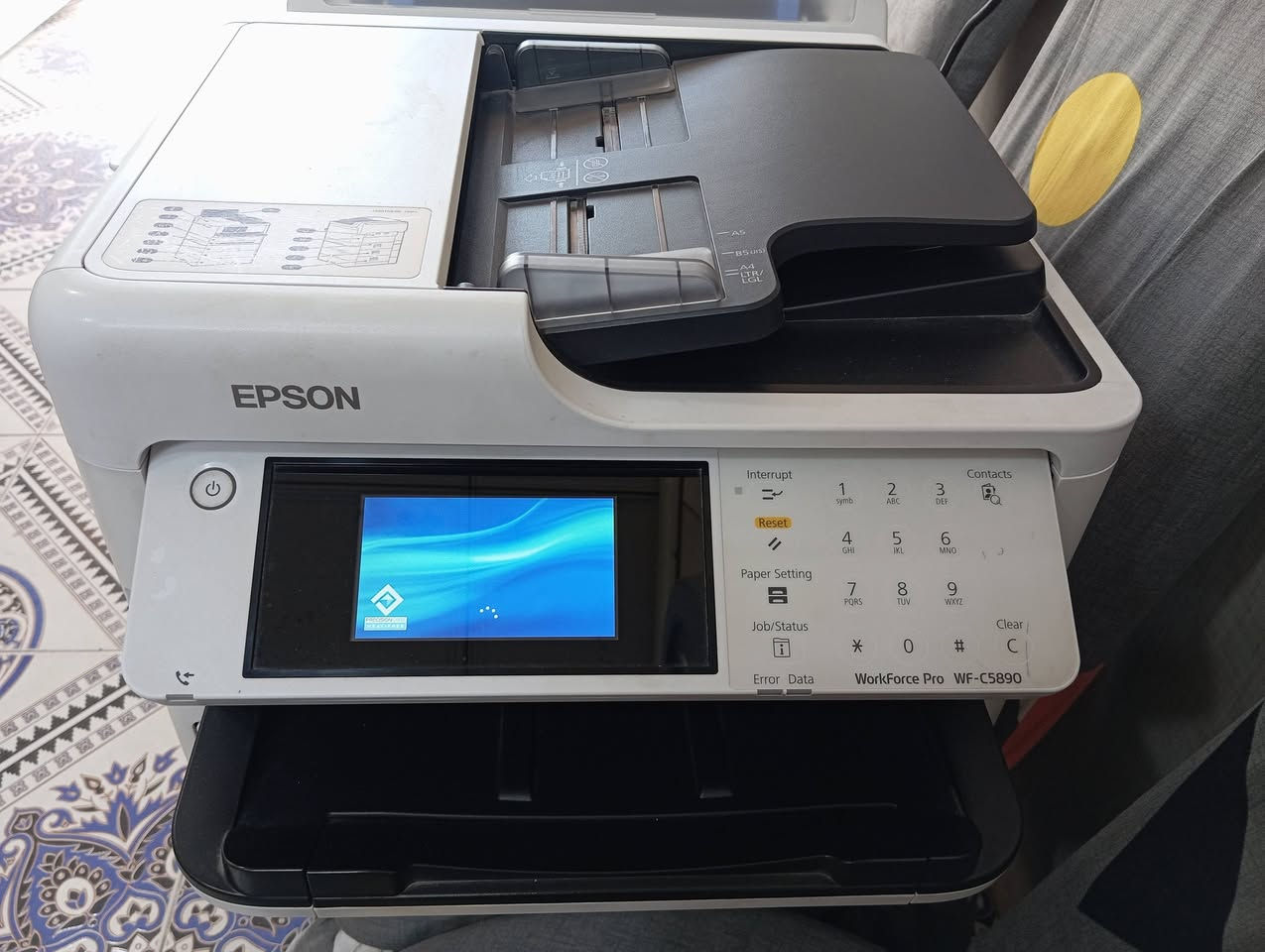🔥 للبيع — طابعة إبسون WorkForce Pro WF-C5890 🔥
📌 النوع: طابعة إبسون
📌 الموديل: WorkForce Pro WF-C5890
📌 الحالة: نظيفة جداً جداً واستعمال خفيف
📌 الطباعة: ألوان + أسود
📌 مناسبة للمكاتب والطباعة اليومية والشغل الاحترافي
📌 الطابعة شغالة بدون مشاكل
✅ سرعة بالطباعة
✅ جودة ممتازة
✅ اقتصادية بالحبر
✅ شكل مرتب ونظيف
📍المعاينة متوفرة
📩 للاستفسار والمراسلة خاص

بسعر 550 الف 

للاستفسار على رقم ***********
