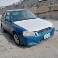 اكسنت ٢٠٠٢ جاهزه من كولسي مكينه كير حداديه تخم تاير كلها جديده جاهزه  ...