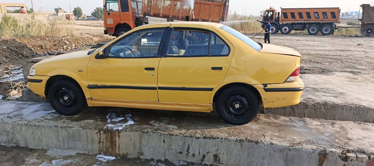 السلام عليكم لبيع سمند موديل 11كير ومكينة نضاف رقم الاماني سنوية نافذة ــــــــ مراوس بسايبة عادي مكان ميسان رقم ***********
