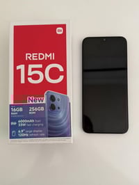 ريدمي 15c جهاز اصدار جديد كلش حلو واستخدام قليل كلش وغراضه كاملة وبسعر...