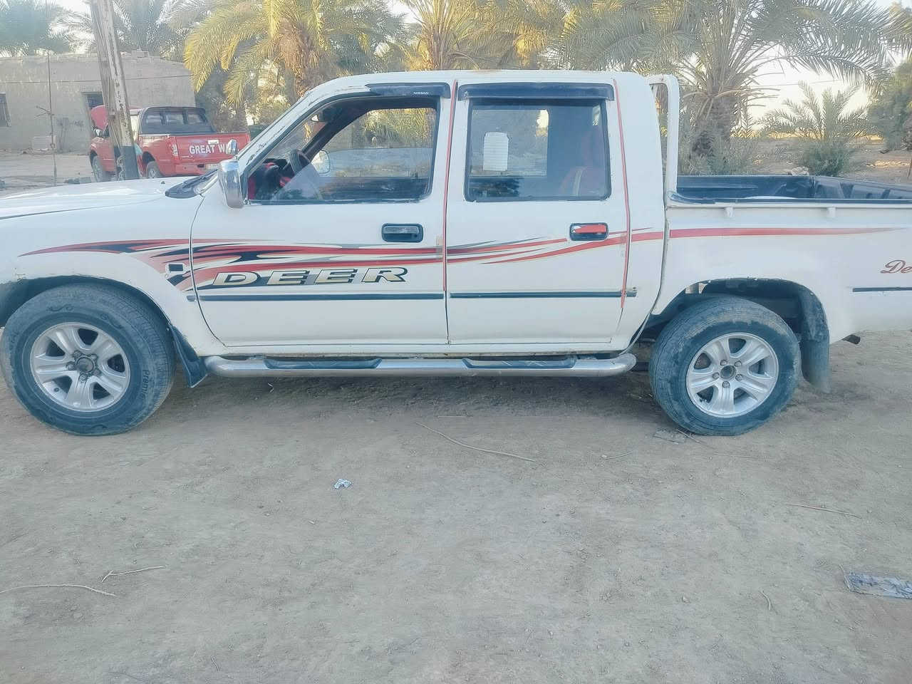 دير للبيع موديل 2011 رقم  ميسان  ابيع بدون تحويل  . كير ومحرك مكفولات   السعر 26 ورقة   مكاني  الناصرية قضاء الاصلاح.  ***********

*********** وذا مراوس عادي
