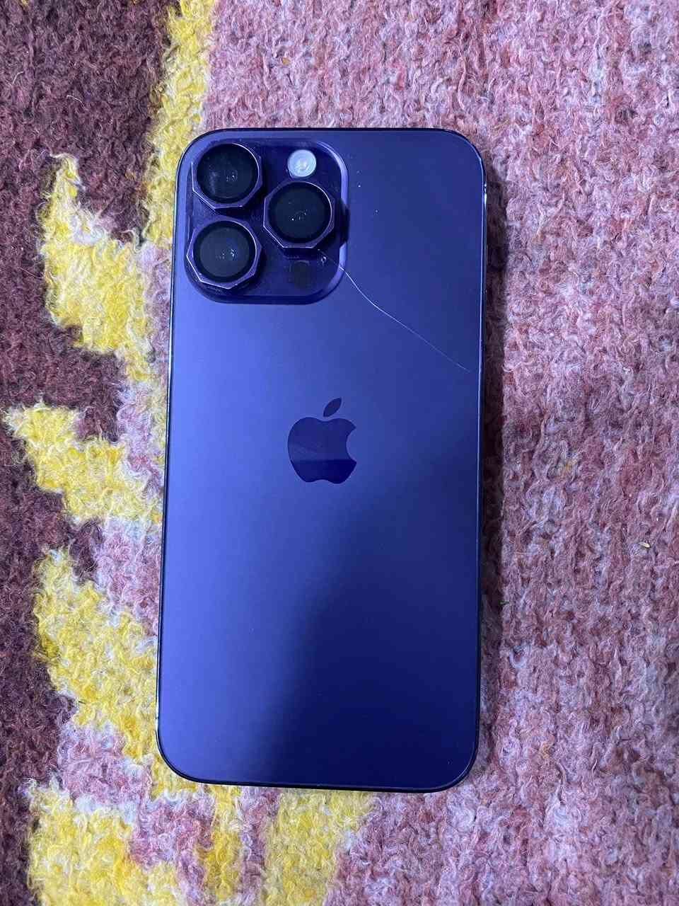 السلام عليكم ايفون
للبيع 14 برو ماكس
ذاكره256💳
دبل خط 📱
بطاريه ٩٥ 🔋
مكاني بابل محاويل 📍

📱0781 368 9780
