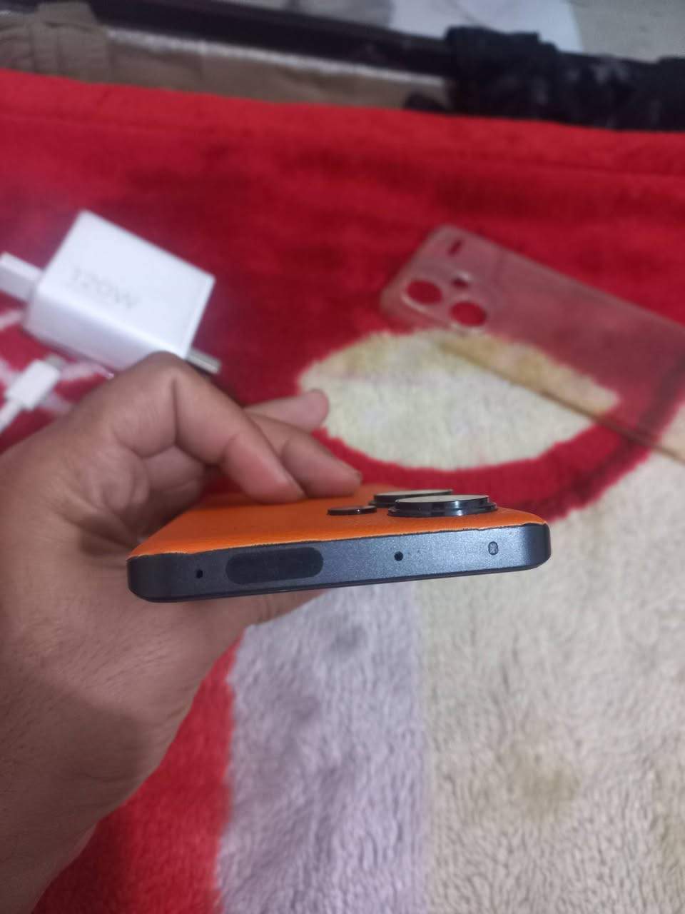 جهاز ريدمي نوت 13 برو بلس
نضافه الجهاز ١٠٠ % البطاريه 5000 الشحن 120 يعني بنص ساعه يفول شحن من صفر الئ 100 

ذاكره الجهاز 512 العشوائيه 12+12 

السعر 325 وبي مجال حگ الجيه مكاني نجف الحيدريه خان النص قرب المستشفئ مع كامل الملحقات


**إذا كنت صاحب هذا الإعلان وتريد حذفه لأي سبب، رجاءا أرسل رسالة إلى الدعم الفني**