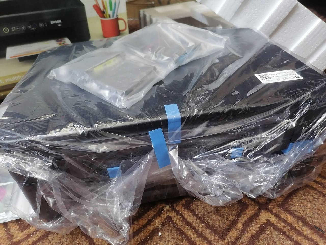 طابعة ابسونxp 2200 ملونـة جديدة امزون بريطاني UK
و كاترج الحبر اربع الوان موديل الكاترج 604XL 🖨✒️
اللون الاسود 500 ورقة 🧾
الالوان 350 ورقة 📝
135 واصل لباب بيتك 📢


**إذا كنت صاحب هذا الإعلان وتريد حذفه لأي سبب، رجاءا أرسل رسالة إلى الدعم الفني**