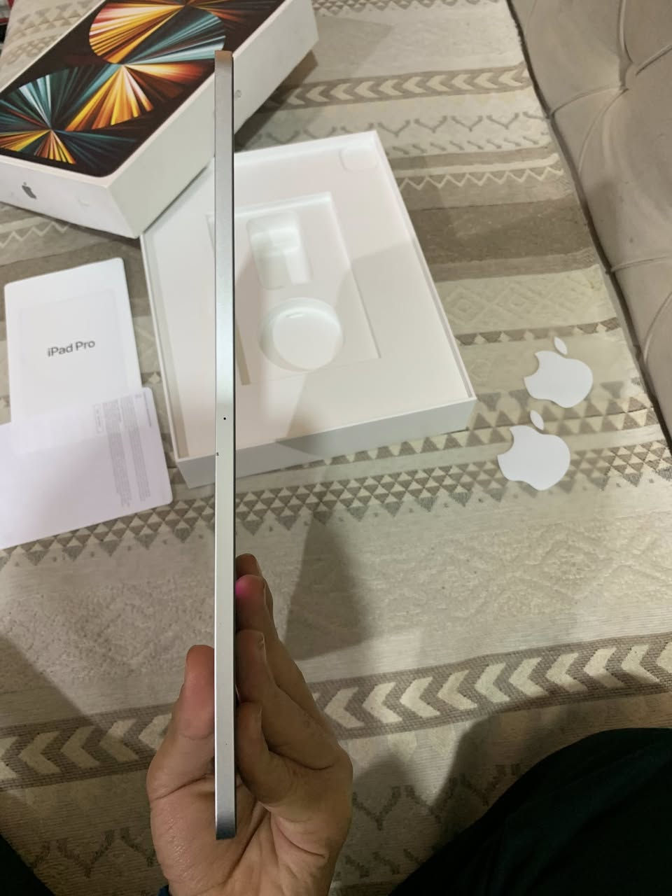 سلام عليكم ايباد ١١ برو الحجم ١٢.٩ انج الجيل الخامس الايباد بل جيس نضافه ١٠٠ بل ١٠٠ بطاريه ٨٧ ذاكره ٢٥٦ الايباد مكفول من كلشي وما مفتوح ابد الايباد يجي ويا ماجك كيبورد بس هوه الماجك وحده ب ١٠٠ الايباد للبيع او مراوس ب آيفون ١٤ لو ١٥ السعر ٨٥٠ وبس مجال قليل كلش مكاني كربلاء حسينيه جريه


**إذا كنت صاحب هذا الإعلان وتريد حذفه لأي سبب، رجاءا أرسل رسالة إلى الدعم الفني**