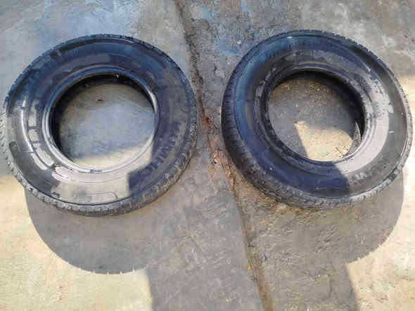 السَلٱمٌ عـَلـْيگمّ-ۈرحـْمّـٌة ٱللـّہ ﯙبُرگـّاتہ. تايرات عدد 2 امامي مال فحل للبيع سعر الزوج ب85الف. وتايرات اُصًلًيےّ كومهو كوري عدد 2 خلفيات حجم 13 ب70الف. ودرع عدد2. سعر الواحد 50 الف. مكان  كوت مركز شراي اتصل وبيك خير وتدلل. ***********. ***********
