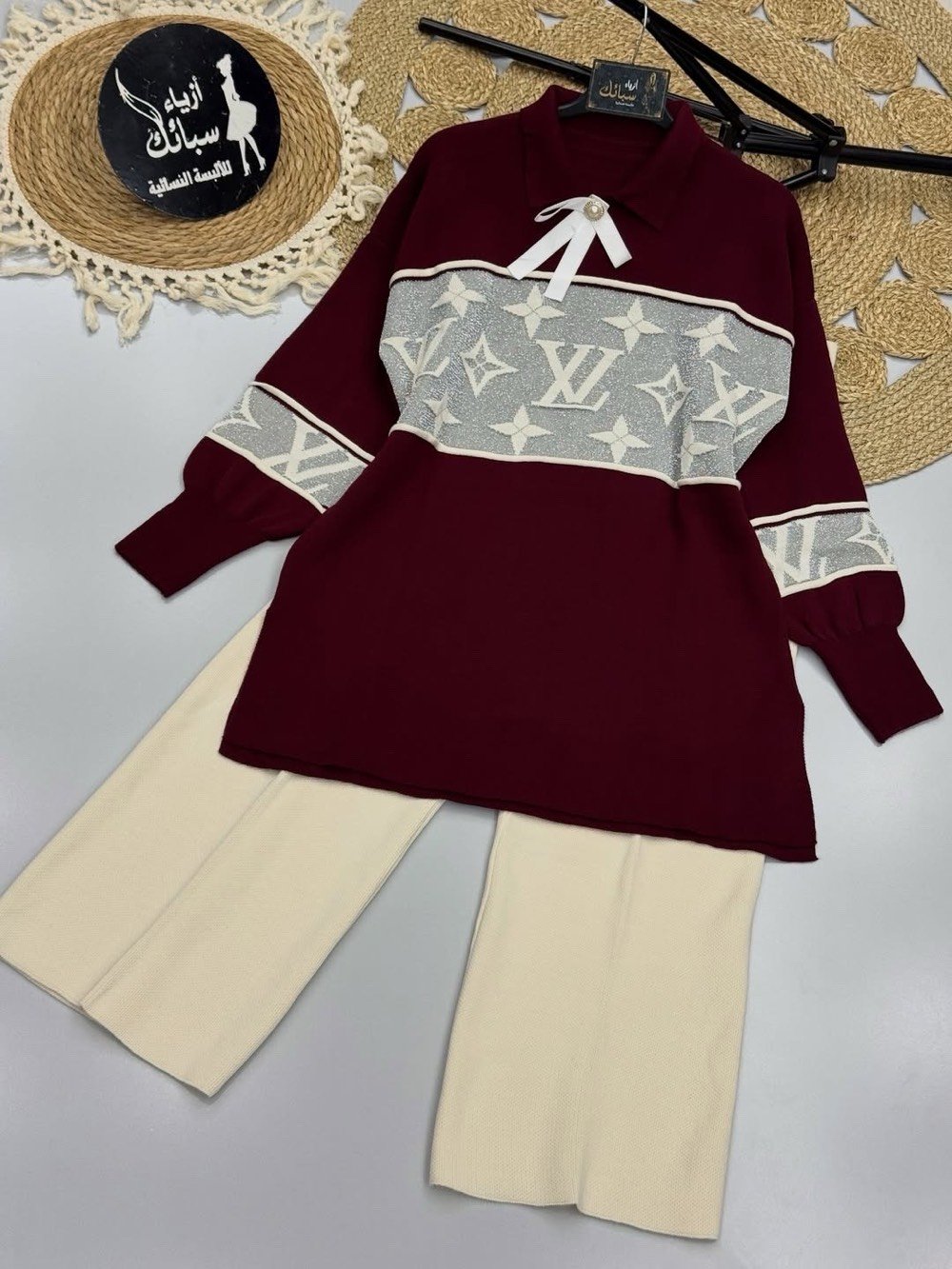 سوت تريكو نسائي جميع قياسات متوفره العنوان كوت انوار الصدر قرب مصور كريم مقابل اسواق حيدره متوفر توصيل 