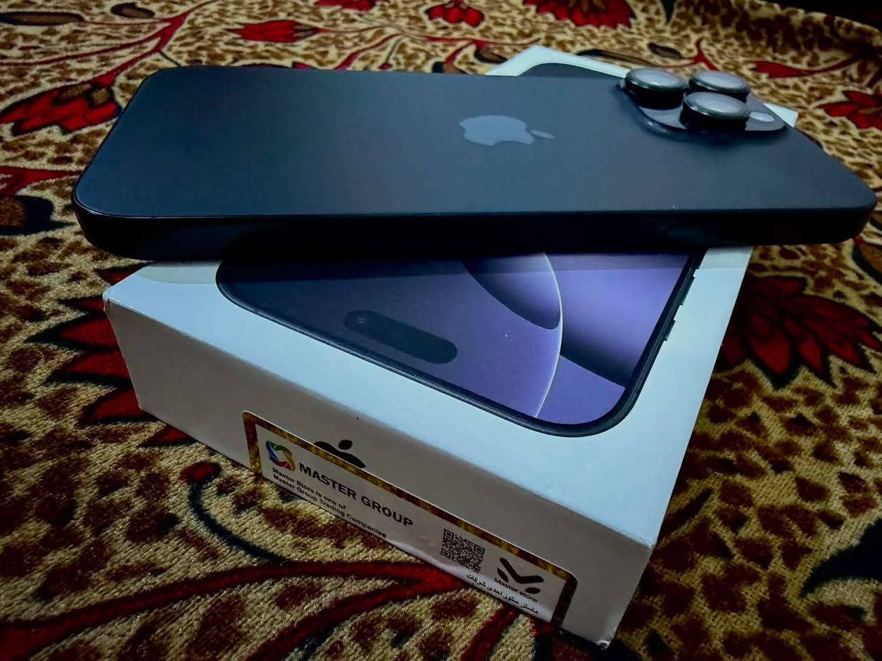 ايفون 16 برو ماكس
ماستر شرق اوسط
بطارية 99‎%‎
نضافة 99‎%‎
اصدار التحديث 18.7.7 يعني ما محدث للي يريد يضيف اشياء تتوافق ويا هل تحديث 
مضمون من كلشي 
مكاني بغداد 
السعر 1450


**إذا كنت صاحب هذا الإعلان وتريد حذفه لأي سبب، رجاءا أرسل رسالة إلى الدعم الفني**