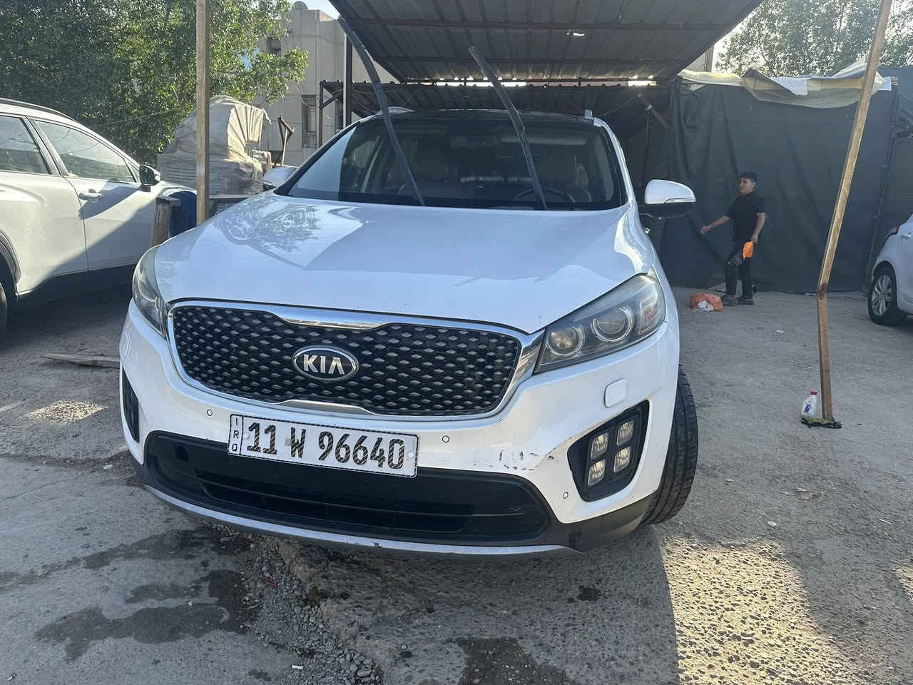 سورنتو 16 خليجي فول 1/1
بيهه بارد باب السايق فقط ومفتوح قبق مكينه
رقم بغداد بأسمي 
ماشيه 190 
بانوراما 
حساس امامي خلفي 
كامره
تحكم فول 
بصمه 
ترحيب 
السعر  230 بي مجال مكاني بغداد البياع 
***********
