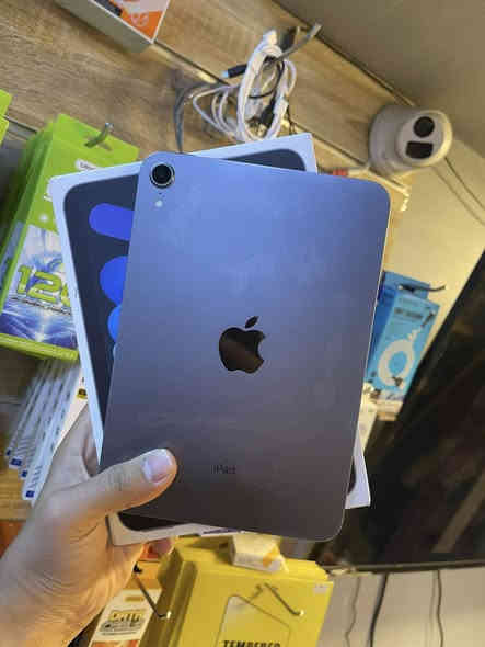 ايباد مني 6 كارتونه وياه
الايباد نضيف فقط ذني الطكع الي بضهر
ذاكره 256
بطاريه 85
سعره 300
تواصل ***********
