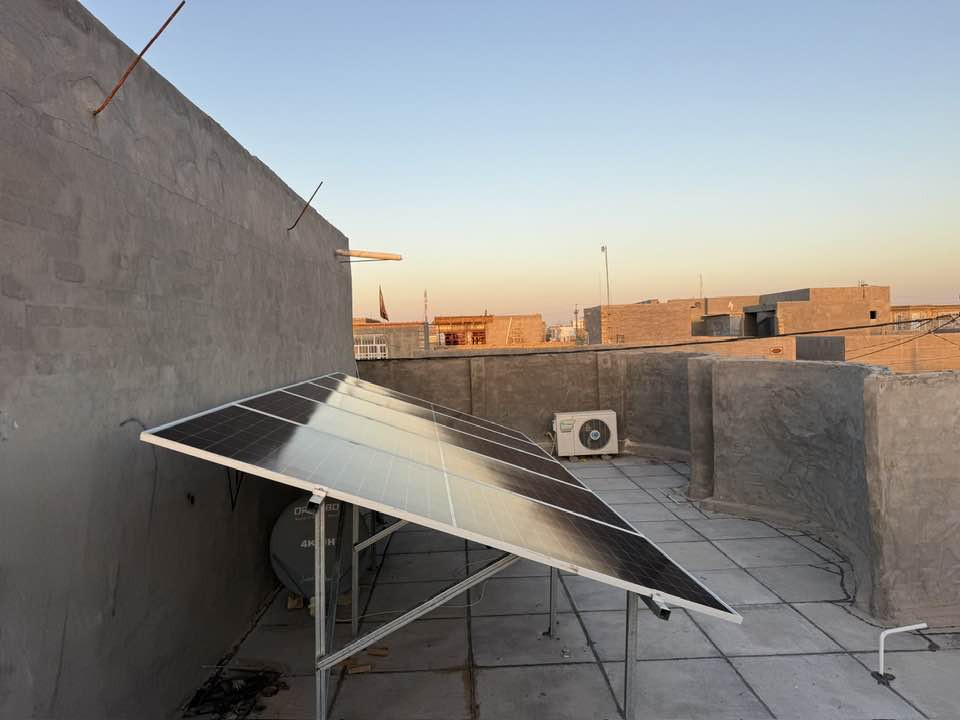 عملنا لهذا اليوم 
تم تنصيب منضومة شمسية في قضاء الشوملي 

للاستفسار ***********
