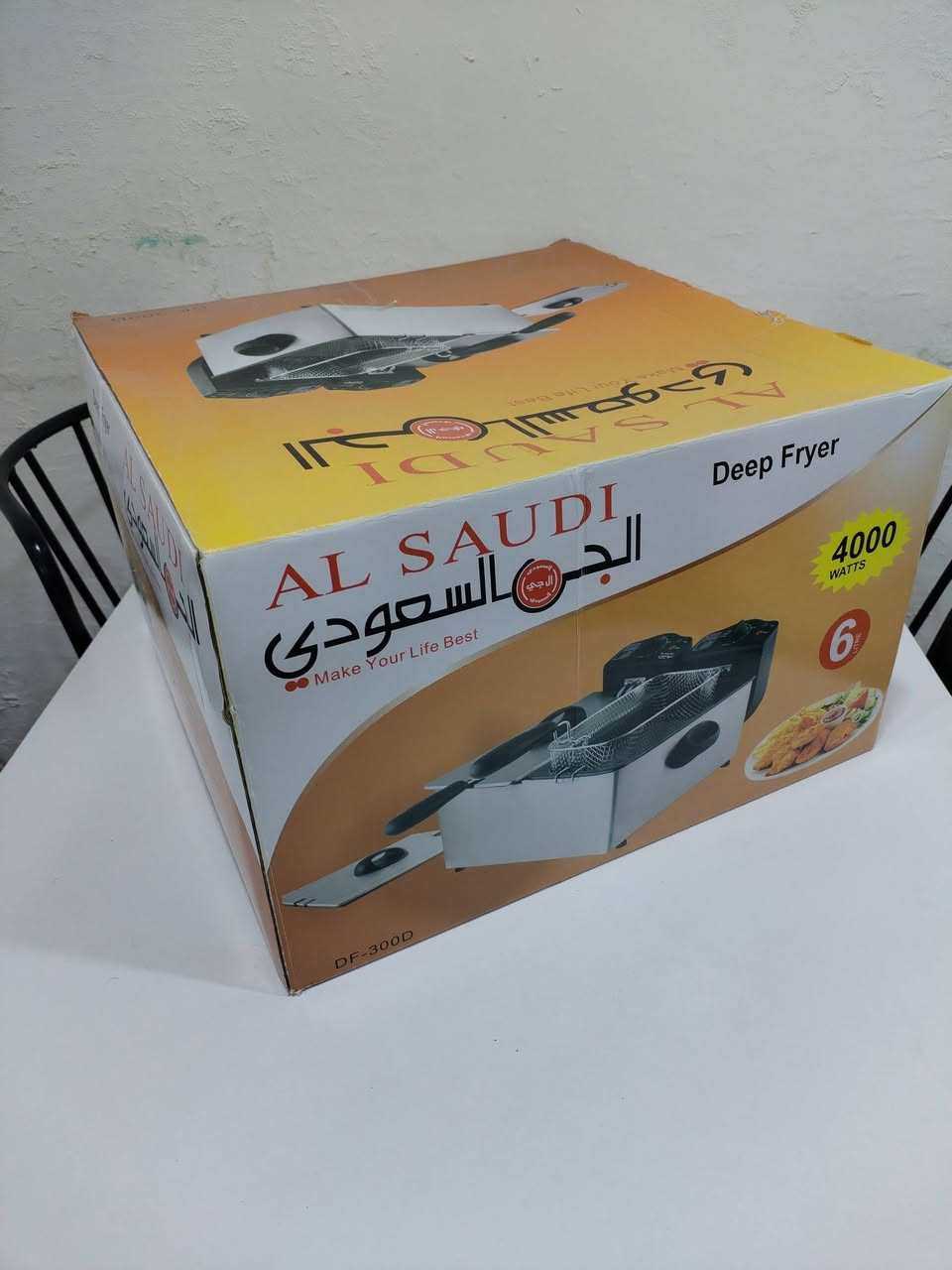 بسم الله الرحمن الرحيم

مجموعة اغراض للبيع ..

* طباخ منضدي جوسونك 5 عيون / جديد
السعر : 95 الف
* قلاية كهربائية LG السعودي 6لتر 2حوض 2000W / جديد
السعر : 75 الف
* خلاط كهربائي سيلفر كريست 4500W / مستخدم
السعر : 35 الف
* خلاط كهربائي كولد كريست 5500W / مستخدم
السعر : 25 الف
* محضرة طعام مستخدمة نظيفة
السعرة : 25
* داش كامر (كامرة حوادث سيارات) / جديد بالة
السعر : 35


**إذا كنت صاحب هذا الإعلان وتريد حذفه لأي سبب، رجاءا أرسل رسالة إلى الدعم الفني**