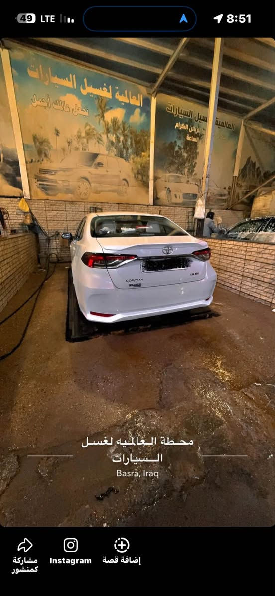 كورلا 2024 ساز بيه بارد ب صندوك سعر وتفصيل تصال *********** البصرة, العراق
