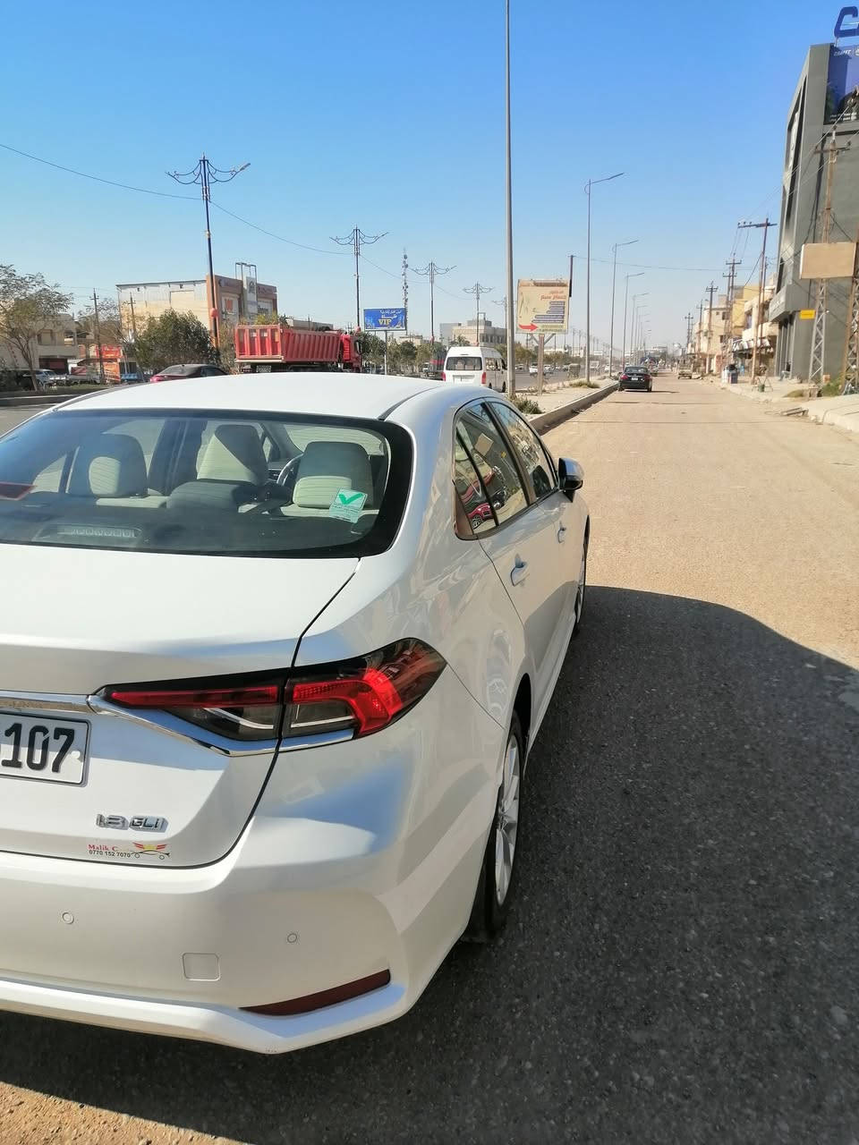 سلام عليكم كورلا خليجي رقم سليمانيه فول موصفات موديل 2022 مكفوله من الصبغ والشخوط فقط بارد حك اصبع كما امبين بالسونار سنوية وهزة جديده الحد 2028 ماشية 42 محرك وكير وصدر وتبريد كله بشرط ما مفتوح بي برغي تخم تاير جديد السعر 172 وبيها مجال بسيط رقم تلفون ***********
