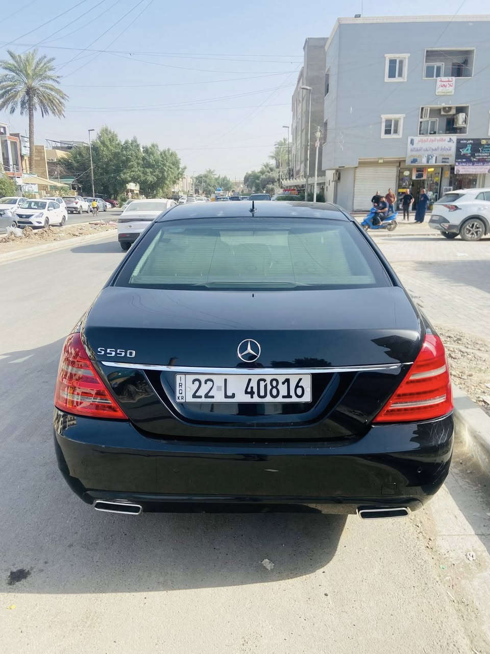 مارسدس 2010 S550
فول 1/1 على فئه مواصفات 

بيه صبغ بسيط بل جاملغ الخلفي فقط 

سياره بسمي سياره جازه من كلشي 
عنوان بغداد شارع فلسطين 

معروضه 190

***********
