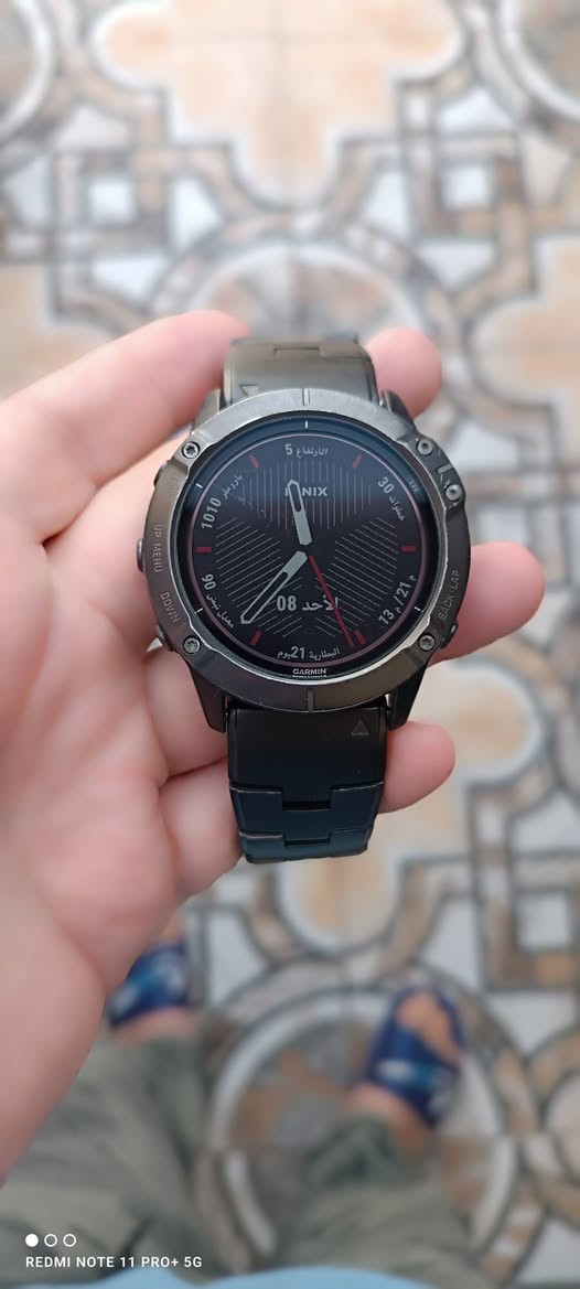 GARMIN FENIX 6X PRO SOLAR
قياس 51
البطارية 21 يوم 
الساعة شغالة 100%
فقط الشاشة بيهة طبع خفيف مال فيم 
السعر 240  ألف


**إذا كنت صاحب هذا الإعلان وتريد حذفه لأي سبب، رجاءا أرسل رسالة إلى الدعم الفني**