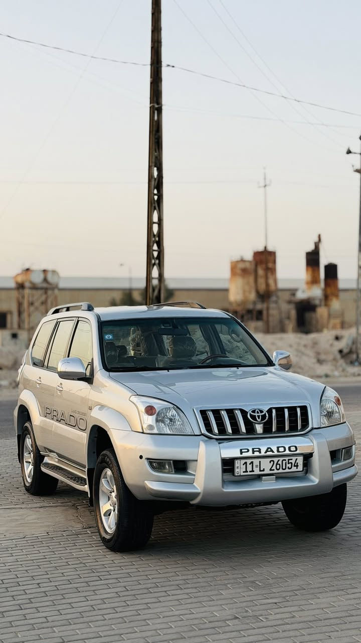 برادو 2008 خليجي رقم بغداد مشروع وطني سنويه وهزه 2030 سياره جديده وجاهزه مكينه 6V كير تخم تاير حداده كله جاهزه 7راكب 3قطع تبريد فول مواصفات  بيه جاملغ امامي صبغ فقط وباقي مكفوله ضربه والصبغ وكافه الاصواليات والضربه كله مكفوله السعر 157$ عنواني البصره الاستفسار ***********
