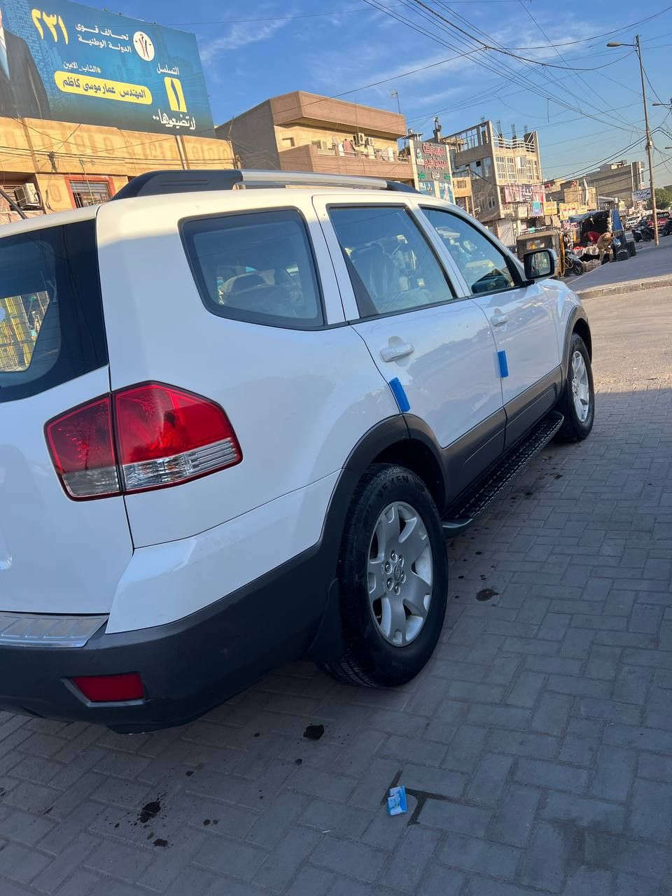 السلام عليكم كيا موهافي 2011 خليجي سياره نظيفه وجاهزه بيهة  ۳ قطع صبغ مجرد بخ بدون دواخل مواصفات فتحة تحكم ستيرن حساسات كامره اشاير بلمري  لايت زنون بلاد ٧راكب تبريد ٣قطع ويل ١٨  محرك ٦سلندر٣٨٠٠  محرك وكير وصدر وتبريد مكفولات رقم بغداد تحويل مباشر  جاري سعر ١١٩  بغداد حي الجامعة  *********** وات ساب
