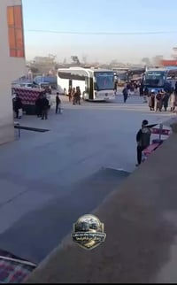 ستاره بگرام • باص أفغاني • ترمینال شبرغان