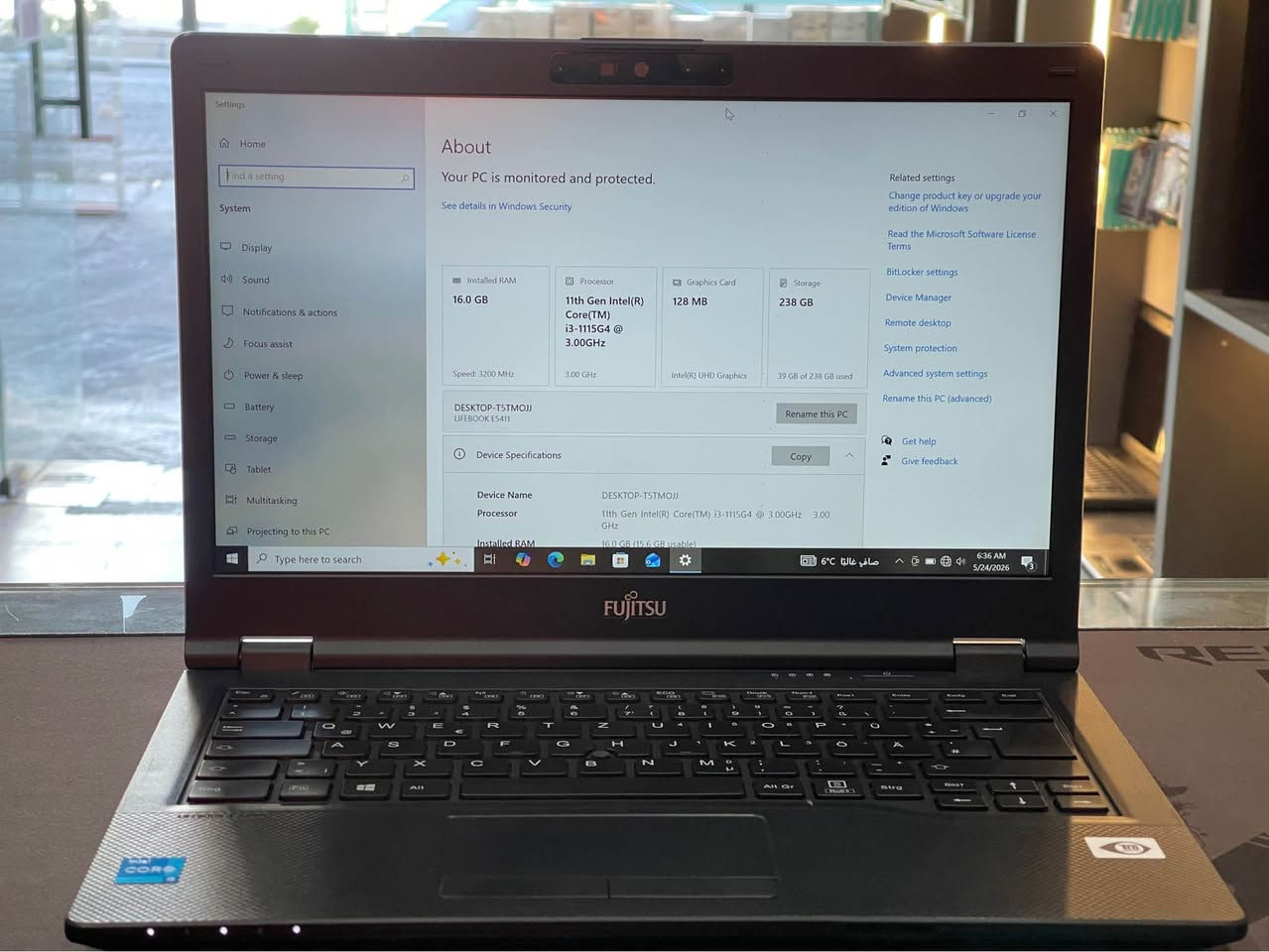 بۆ فرۆشتن  Fujitsu LifeBook E Series 💻

Processor ⚙️

Intel Core i3-1115G4 3.00 GHz

Memory 💾

16 GB 3200 MHz

Storage 📀

KIOXIA 256 GB NVMe2 

Graphics 🕹️

UHD graphics 8 GB 

ژمارە مۆبایل 

*********** 📲

نرخ

350 hazar 💵 أربيل, العراق
