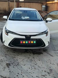 كورلا 20 سيارة جاهزه وحلوه رقم شمالي ضررها بس البنيد صبغ بدون دواخل بد...