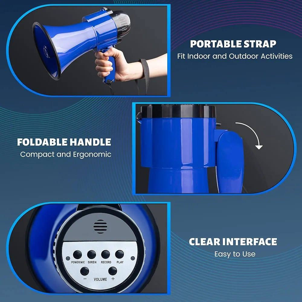 مكبر صوت محمول بقوة 30 واط من لاودمور، صفارة إنذار وتسجيل 240 ثانية مع التحكم في مستوى الصوت وحزام (أزرق)
يعمل بالبطاريات
السعر ١٠


**إذا كنت صاحب هذا الإعلان وتريد حذفه لأي سبب، رجاءا أرسل رسالة إلى الدعم الفني**