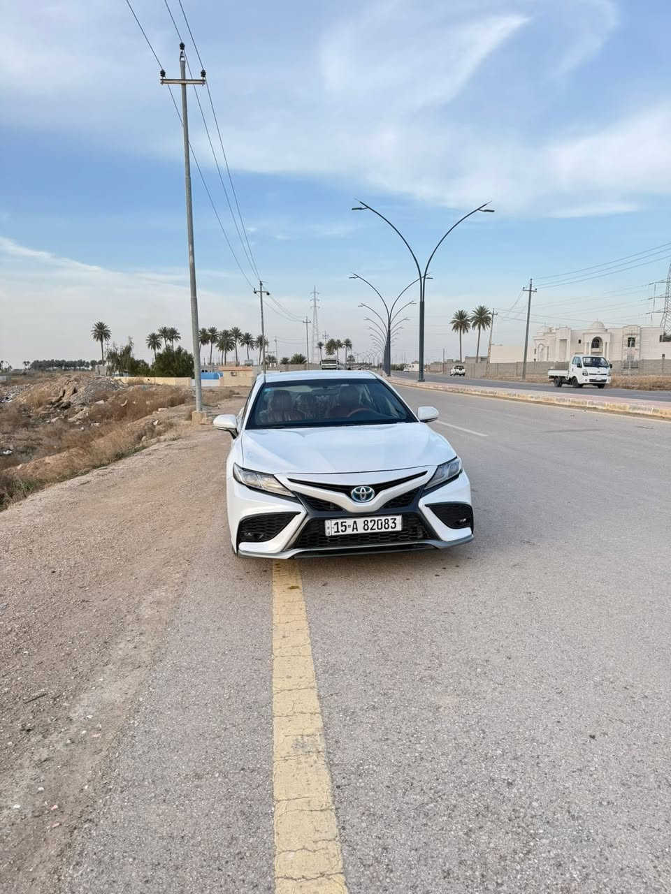 كامري 2020 اصل مسجله بالسنوية 2023
رقم انبار باسمي تحويل ثاني يوم
ماشية 160 كم حقيقي

لايت لد 
كامرة خلفية 
شاشه
تحكمات ستيرن
مثبت سرعة
كشنات جلد
تخم تاير جديد
السيارة جاهزه ومكمله واتعهد بالتحويل والاصوليات

السيارة صبغ عام تغيير لون فقط بيها مكانات معجون بسيطه السيارة بدون حادث السونار مرفق بالمنشور الهايبرد طافي تشتغل بس بانزين يرادلها 5 خلايا ترجع بلاد

سعرها 135 وبي مجال بسيط

مكان السيارة الانبار - الرمادي

للاستفسار: ‭ ***********
